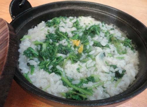 簡単☆お米から作る 「七草粥」の画像