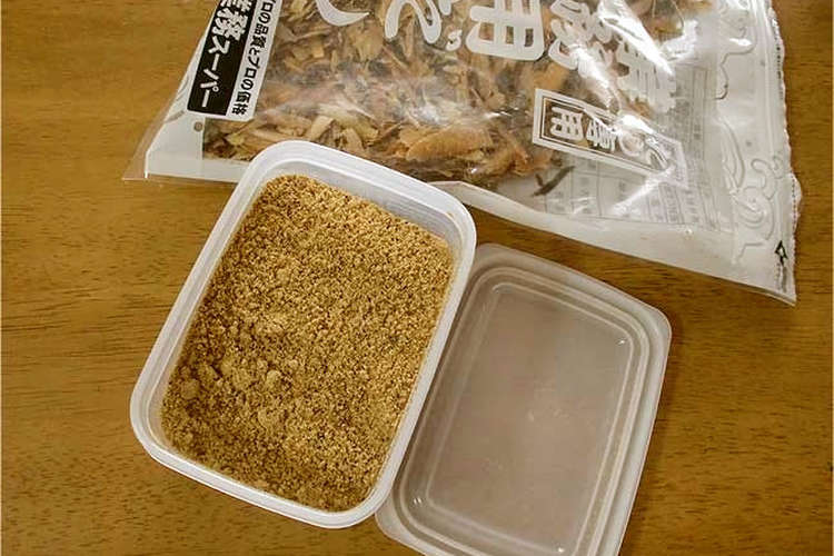 魚粉の作り方 レシピ 作り方 By B食隊たいちょ クックパッド 簡単おいしいみんなのレシピが354万品