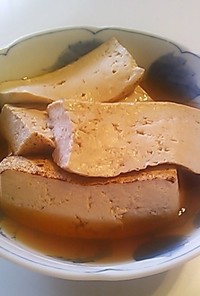 うちのおせち♬焼き豆腐の煮物