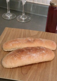 ホームベーカリーで☆ミニフランスパン