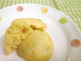 余った栗きんとんで☆おやつプチパン☆