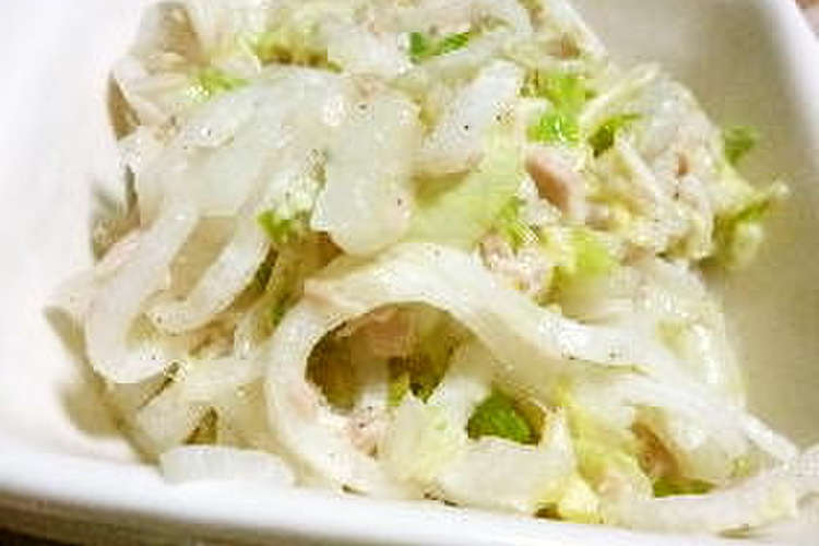 塩もみ白菜と大根のツナ和えサラダ レシピ 作り方 By Chikappe クックパッド 簡単おいしいみんなのレシピが352万品