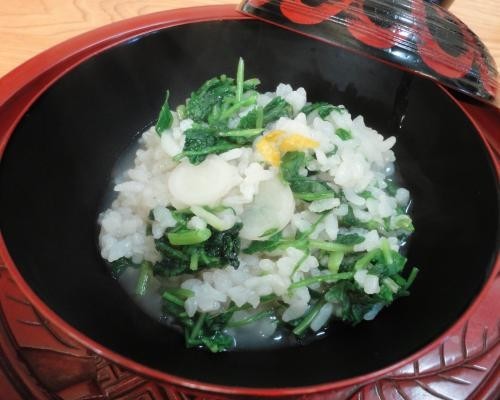超簡単☆ご飯から作る 「七草粥・雑炊」の画像