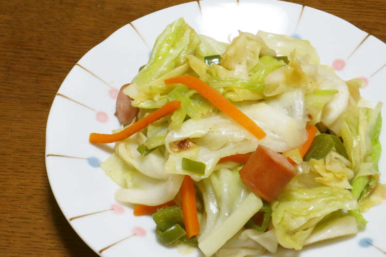 20分♪ウインナーの野菜炒め レシピ・作り方 By ”ひまわり” 【クックパッド】 簡単おいしいみんなのレシピが363万品