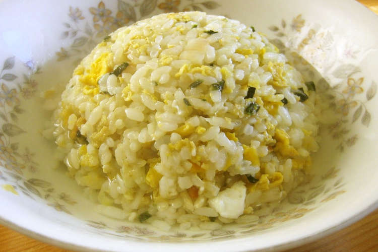 お茶漬けの素でサラサラ チャーハン茶漬け レシピ 作り方 By Hitkat クックパッド