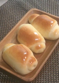 バター未使用な☆ミルクバターロールパン