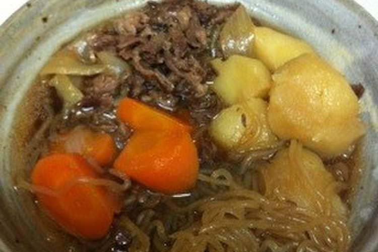 の 肉じゃが すき焼き タレ
