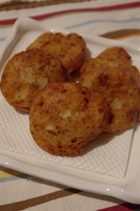 余った天ぷら粉で!納豆のふわふわ天ぷら