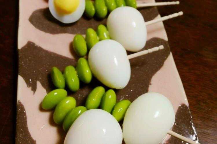 お弁当の隙間に うずら卵 枝豆 レシピ 作り方 By かんちゅ クックパッド