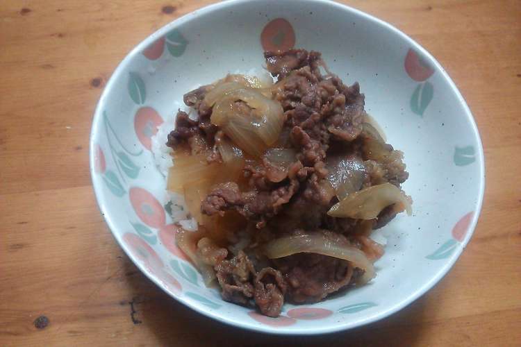 覚書 牛丼 レシピ 作り方 By えもたそ クックパッド 簡単おいしいみんなのレシピが360万品