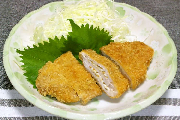 ごまとチーズ入りミルフィーユとんかつ レシピ 作り方 By 金ごま本舗 クックパッド