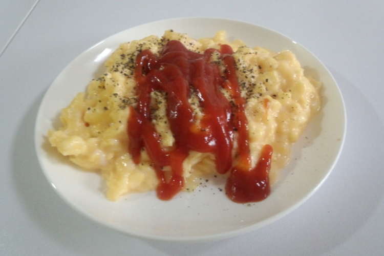 ポーションで ふわとろスクランブルエッグ レシピ 作り方 By ふわっふわ クックパッド 簡単おいしいみんなのレシピが365万品
