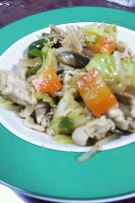 野菜たっぷり♪野菜炒め