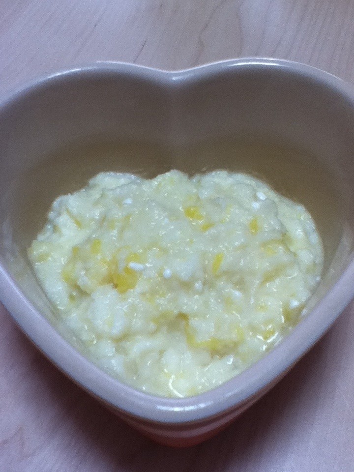 離乳食＊さつま芋とクリームチーズのパン粥の画像