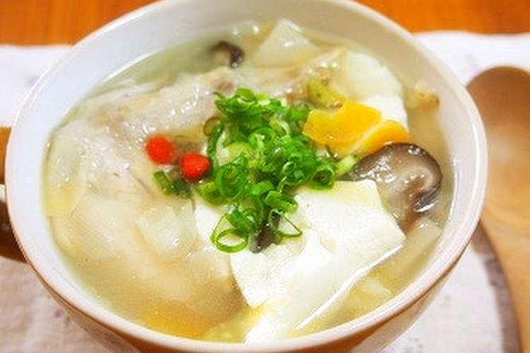 美容に 鶏手羽先ときのこの和風スンドゥブ レシピ 作り方 By 河埜玲子 クックパッド 簡単おいしいみんなのレシピが364万品