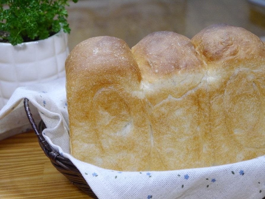 自家製レーズン酵母でふんわり食パンの画像
