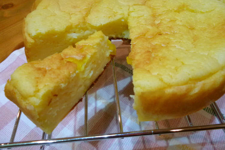 V表面さっくり中はもっちりチーズケーキv レシピ 作り方 By Runfast クックパッド