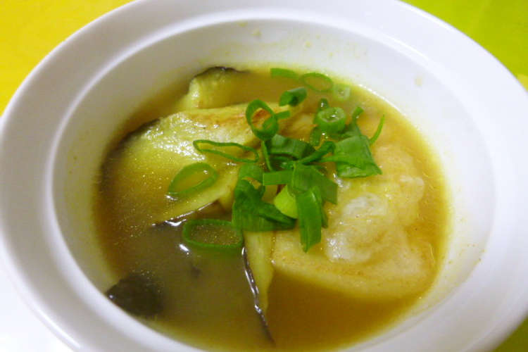 簡単 揚げ餅と揚げなすのスープカレー レシピ 作り方 By さにパン クックパッド 簡単おいしいみんなのレシピが350万品