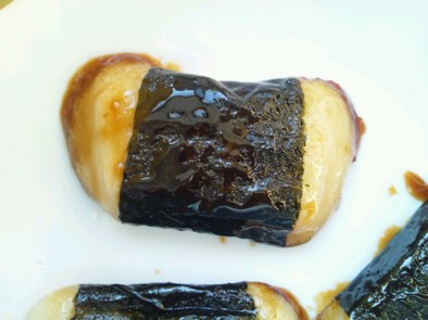 砂糖醤油餅（海苔）の写真