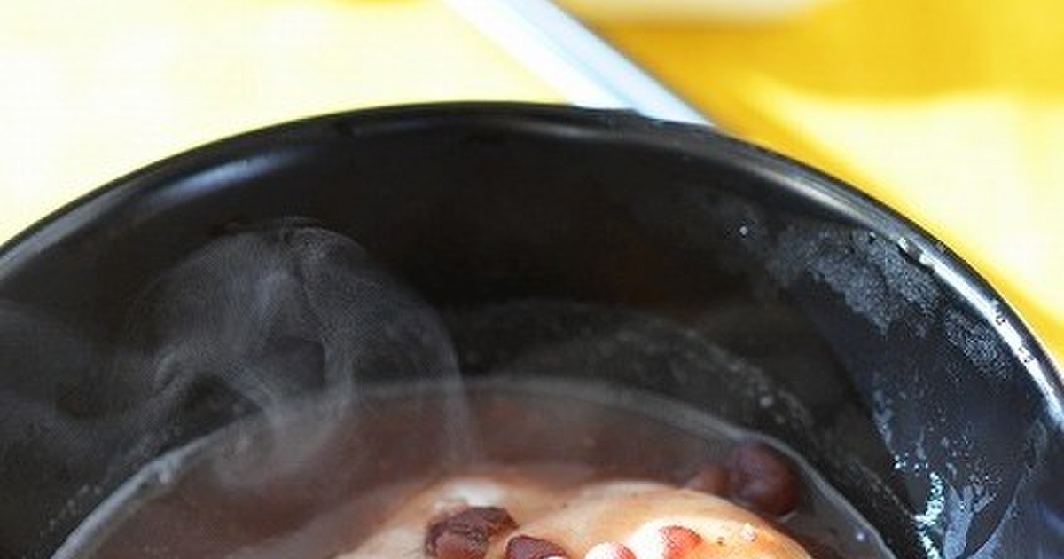 缶詰のゆであずきで作る簡単 ぜんざい レシピ 作り方 By 槙かおる クックパッド 簡単おいしいみんなのレシピが352万品