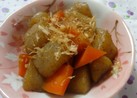 お手軽～♪人参とこんにゃく煮