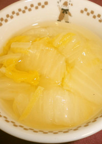 生姜白菜スープ