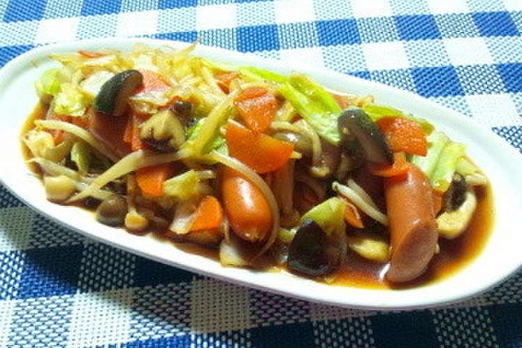間違いなく旨いウインナー野菜炒め！】 レシピ・作り方 By Chi〜Chan 【クックパッド】 簡単おいしいみんなのレシピが363万品