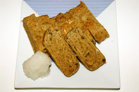 のりの佃煮入り卵焼き