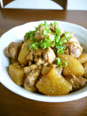 鶏肉と大根のうま煮♪