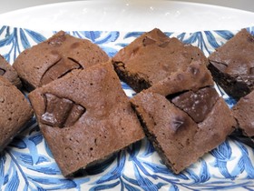 板チョコブラウニー♪HMで簡単!