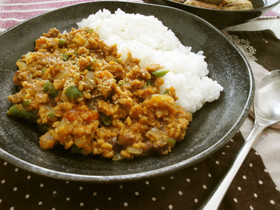 まるでお肉☆高野豆腐でドライカレー