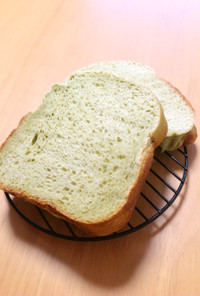 GOPANで☆抹茶の米食パン