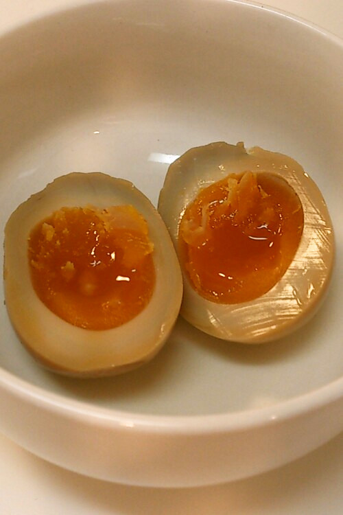 本格的な味☆半熟味付け卵の画像