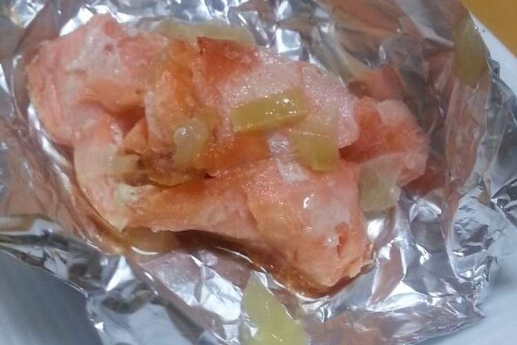 冷凍可 離乳食後期 鮭のホイル焼き レシピ 作り方 By Chi16 クックパッド 簡単おいしいみんなのレシピが376万品