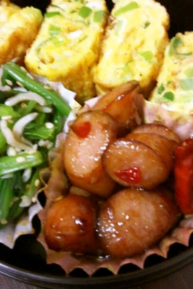 3分!お弁当に♪ウィンナーのスイチリ和え