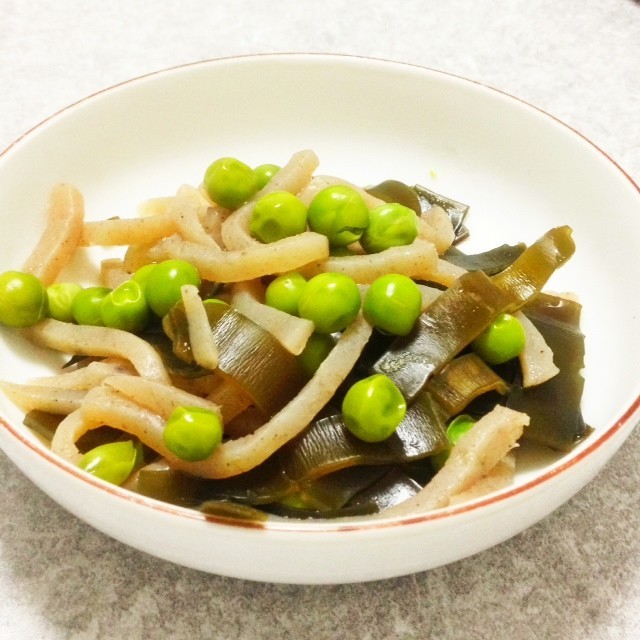 グリンピースと蒟蒻のやさしい煮物 レシピ 作り方 By ビターショコラ犬 クックパッド 簡単おいしいみんなのレシピが360万品
