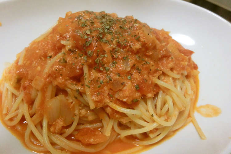 カニ缶のトマトクリームパスタ レシピ 作り方 By Strayumi クックパッド 簡単おいしいみんなのレシピが352万品