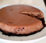 ほんとに簡単。濃厚な生チョコチーズケーキの写真