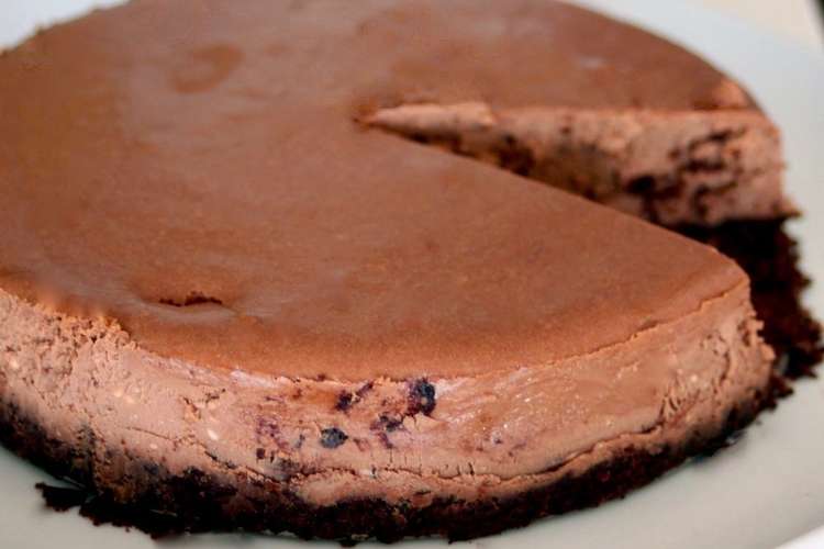 ほんとに簡単 濃厚な生チョコチーズケーキ レシピ 作り方 By くみんちゅキッチン クックパッド