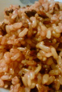 もっちもち本格赤飯　発芽玄米　黒米で最強