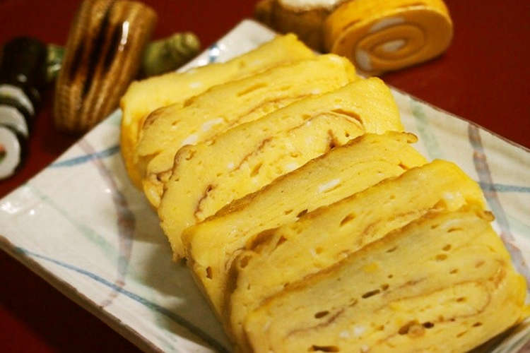 お寿司屋さん風の甘い玉子焼き レシピ 作り方 By ヒョーちゃん クックパッド 簡単おいしいみんなのレシピが357万品