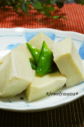 娘に伝えたい*優しい高野豆腐の煮物*