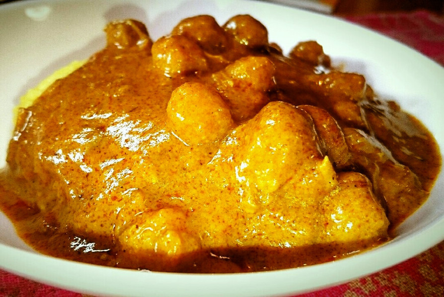 ひよこ豆とチキンのネパールカレー♪の画像