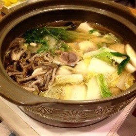 スープが美味しい鴨鍋❤イチ押しです‼の画像