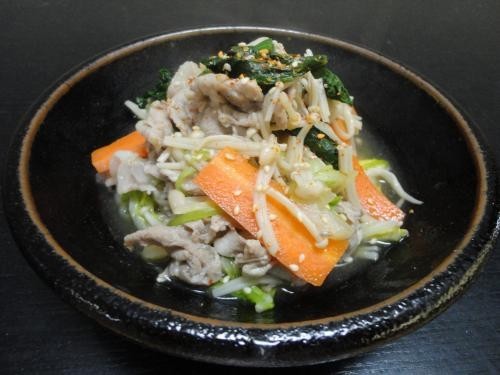 時短レシピ☆残り野菜でたった５分の煮物の画像