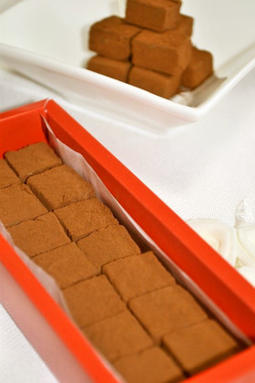 バレンタイン♡お豆腐でヘルシー生チョコ