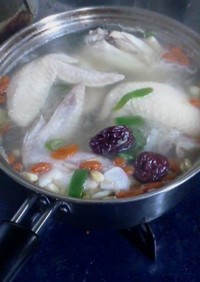簡単☆参鶏湯風スープ