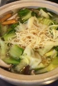 土鍋八宝煮込みラーメン