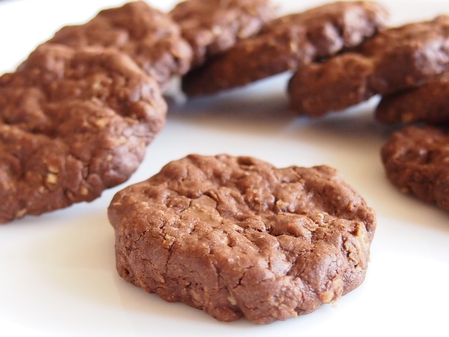 スパイス入りオートミールクッキーのレシピ