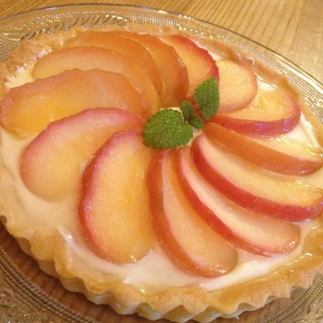 簡単 りんごとチーズケーキのタルト レシピ 作り方 By Cheechan15 クックパッド 簡単おいしいみんなのレシピが350万品